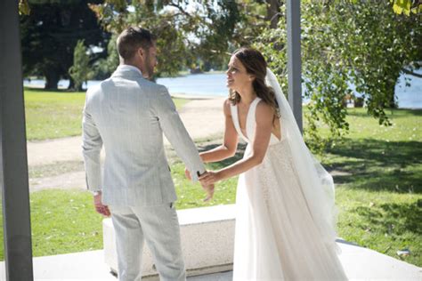 Neighbours Photo Special – Chloe and Elly marry in Christmas .